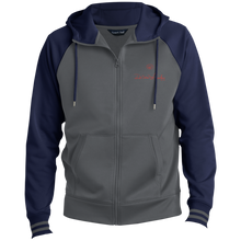 Load image into Gallery viewer, DeCarlus RheaSean Men&#39;s Sport-Wick® Full-Zip Hooded Jacket
