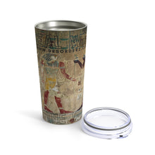 Load image into Gallery viewer, &quot;WRITING ON THE WALLS&quot; Egyptian Tumbler 20oz
