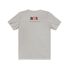 Load image into Gallery viewer, &quot;BOY STOP&quot; I&#39;M SINGLE NOT DESPARATE Female Jersey Short Sleeve Tee
