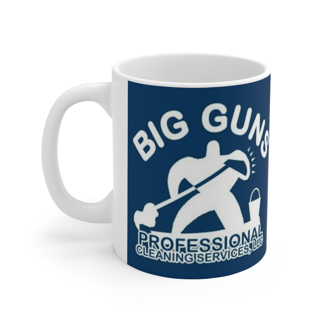 Personalized 11oz Mug for BIG GUNS CLEANING SERVICES, LLC