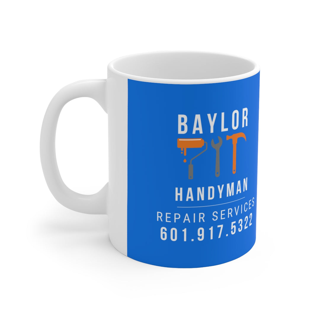 Custom Ceramic Mug For Baylor Handyman 11oz